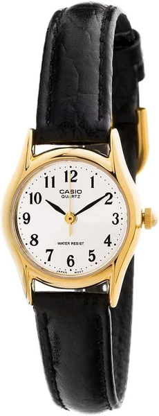 Casio Women's Analogue Digital Quartz Watch with Stainless Steel Strap, Black, Modern