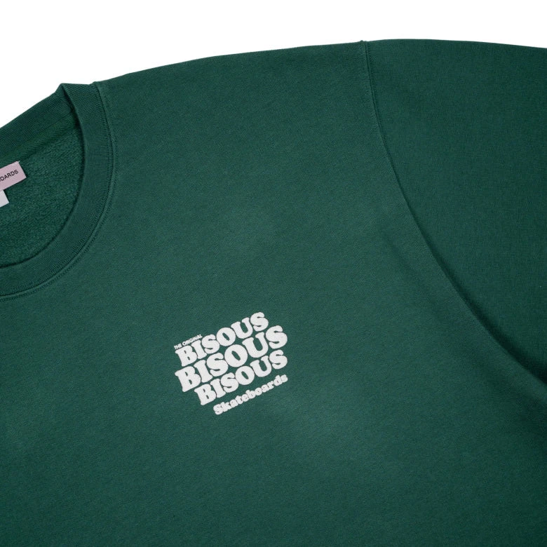 Crewneck Grease Forest Green