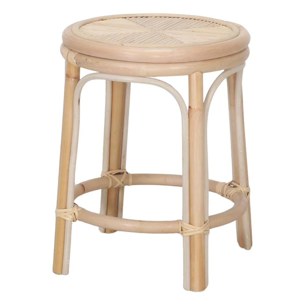 TABOURET BAS EN ROTIN SUMMER | Leroy Merlin