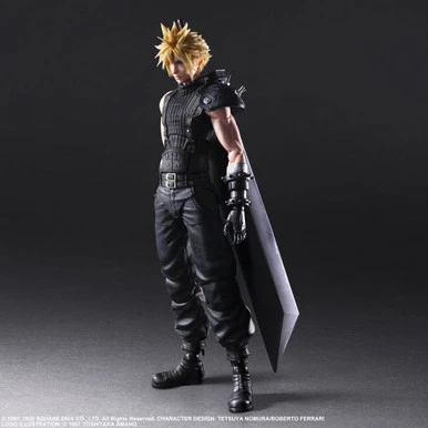 FIGURINE ARTICULÉE CLOUD STRIFE VER. 2 – FINAL FANTASY VII REMAKE – PLAY ARTS KAI