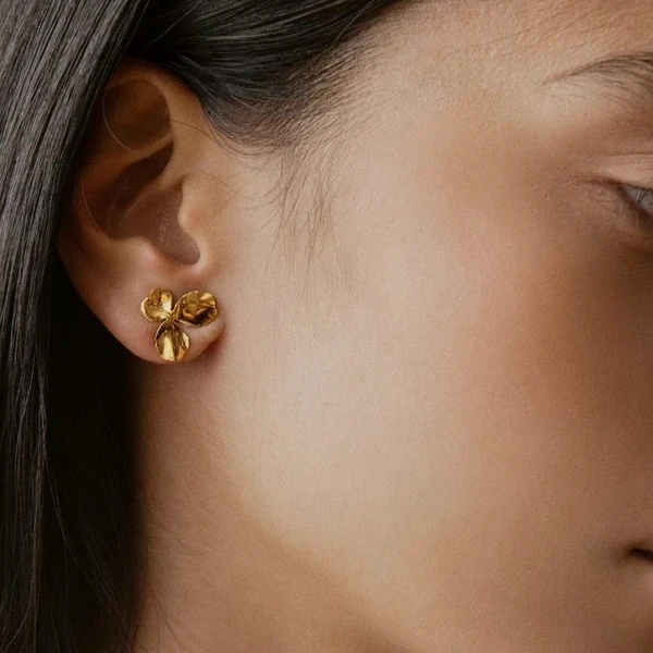 Boucles d'oreilles Pensée Small - archive