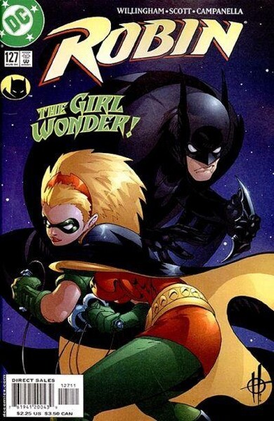 Robin · the Girl Wonder #127