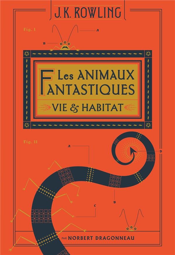 Les animaux fantastiques ; vie & habitat - J. K. Rowling, Tomislav Tomic - Gallimard-jeunesse - Grand format - Librairie Durance NANTES