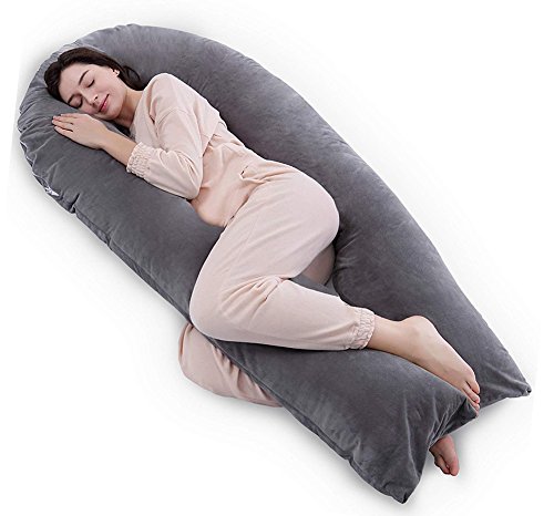 Taie D'Oreiller Grossesse En Coton - Forme U 80x155cm - Confort Maternité | SHANNA