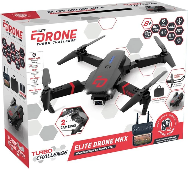 Drone radiocommandé Elite Turbo Challenge 2,4 GHZ