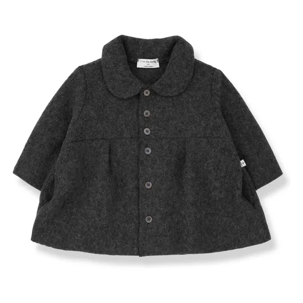 Manteau Chloe Laine | Charbon