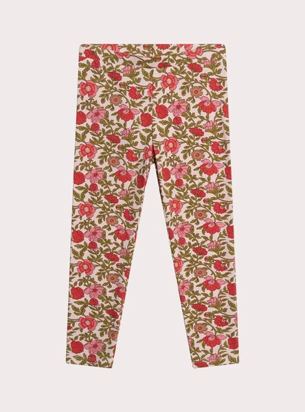 Legging imprimé fleuri pour fille