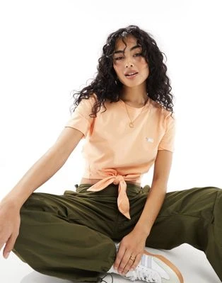 Barbour International - T-shirt noué à l'avant - Pêche