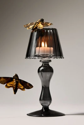 Bougeoir Lampe en Verre pour Halloween