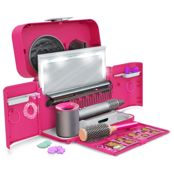Malette de Coiffure avec Miroir Lumineux - 25 Pièces | Smyths Toys France