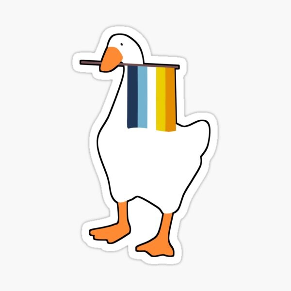 Drapeau de fierté AroAce | Jeu d'oie sans titre | Sticker