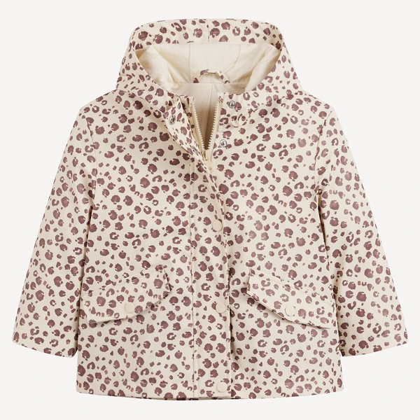 Ciré imprimé doublé jersey de coton