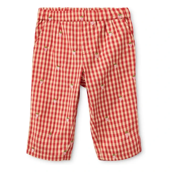 Pantalon Molly Vichy | Rouge