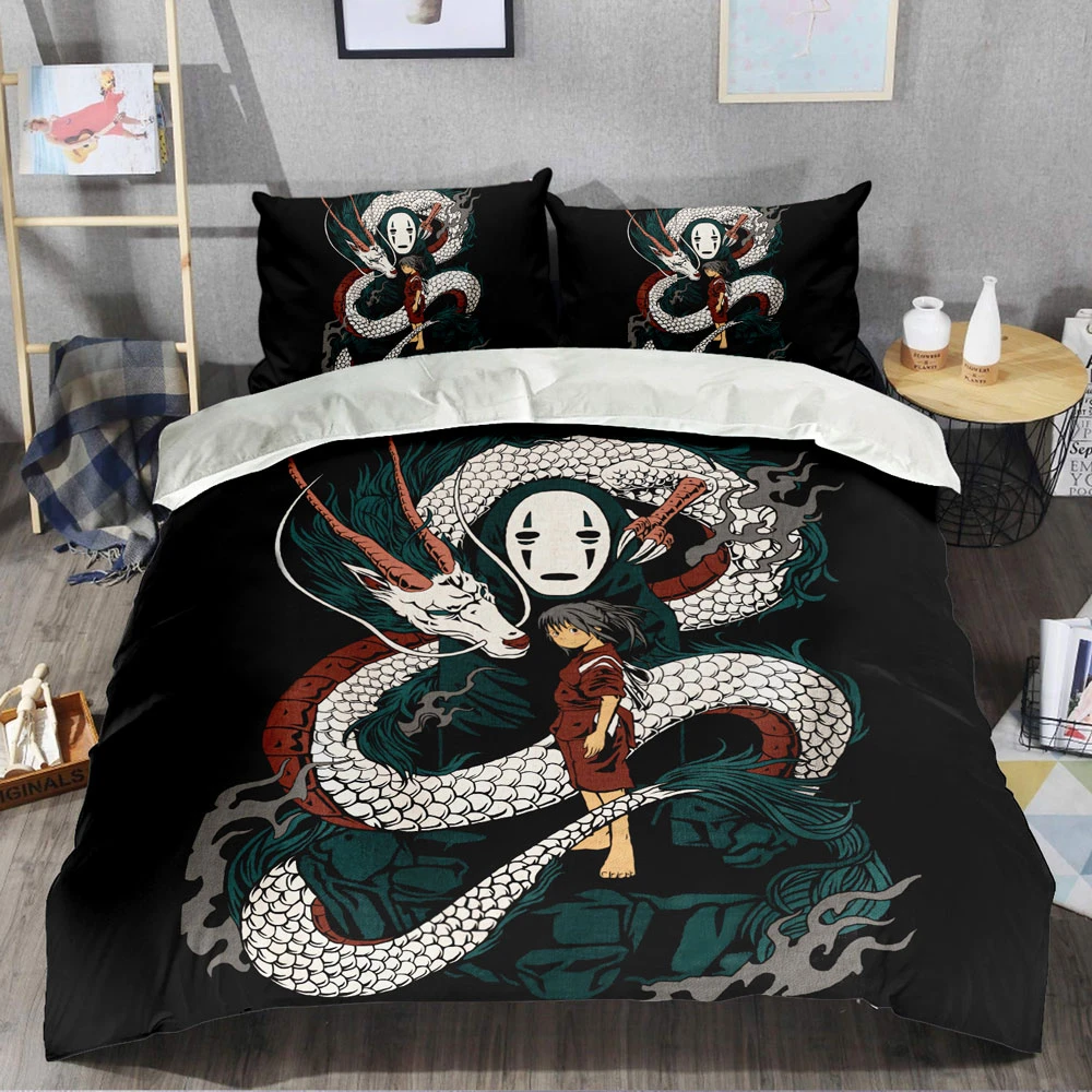Studio Ghibli Bed Set Hayao Miyazaki Anime