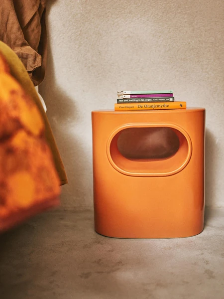 Table d'appoint ovale Space