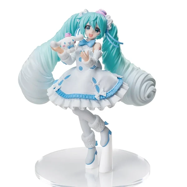 Cinnamoroll - Piapro Characters - Hatsune Miku - Hatsune Miku x Cinnamoroll - Luminasta - White Dress Ver. (SEGA)