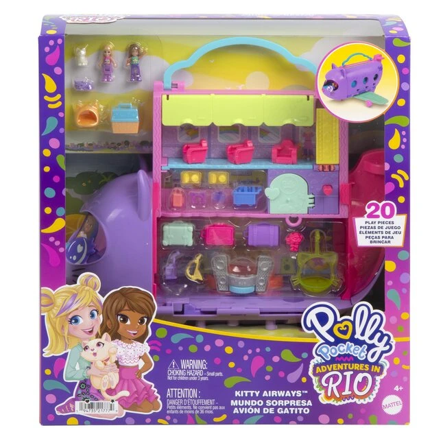 Polly Pocket Kitty Avion