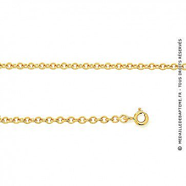 Chaine forçat ronde (Or 18 carats)