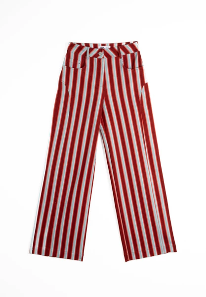 Pantalon Droit Burgundy Blue