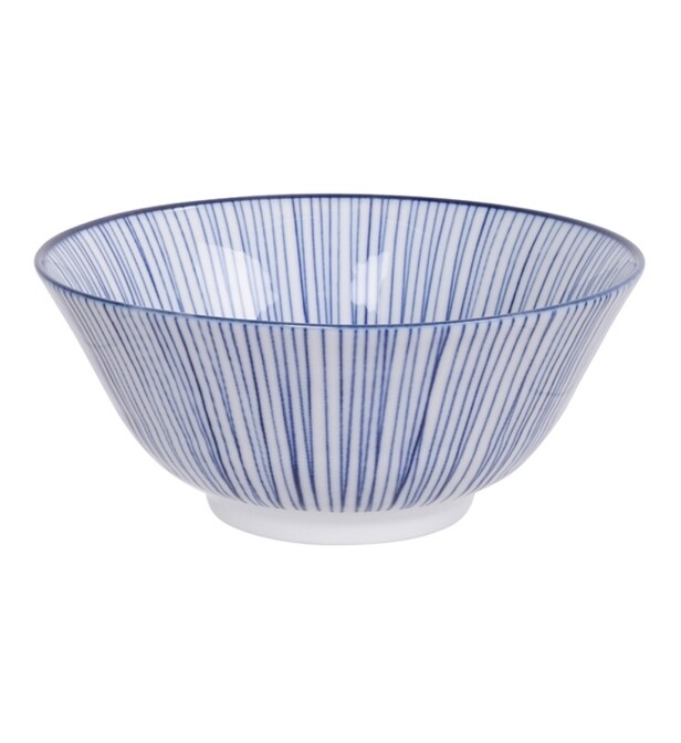 Bol porcelaine Nippon Blue blanc et bleu Ø15 cm Tokyo Design Studio blanc | BHV MARAIS