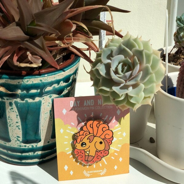 Broche émail dur Kanto Vulpix