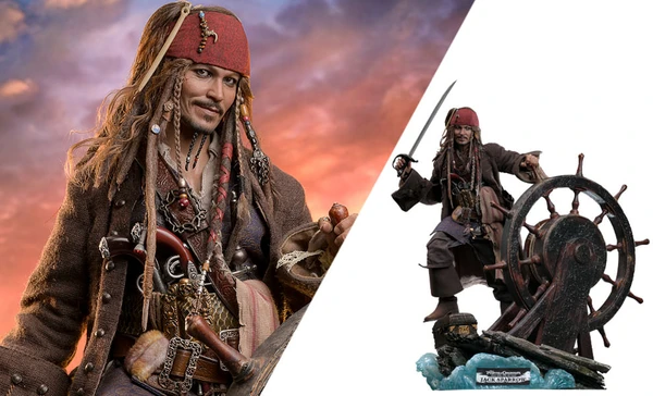 Jack Sparrow (Artisan Edition Deluxe Version) Sixth Scale Figure by Hot Toys