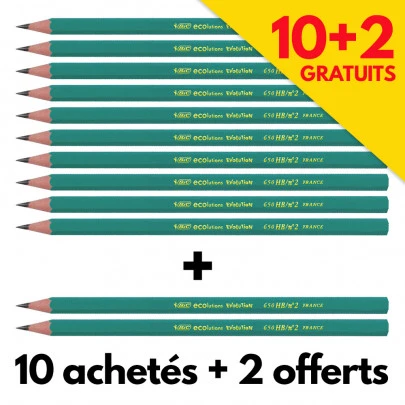 Crayon papier ergonomique