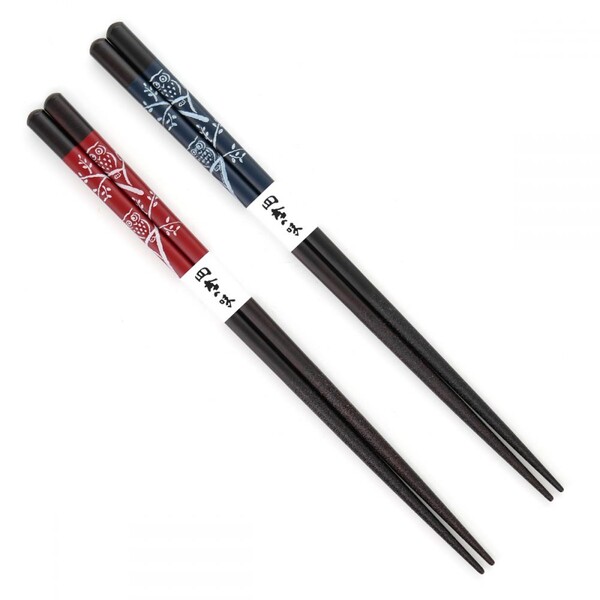 Baguettes japonaises en bois TENMARU FUKURÔ
