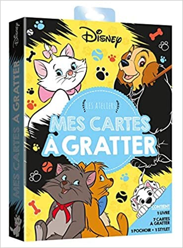 DISNEY - Pochette Les Ateliers - Mes cartes à gratter - Chats et Chiens: .: Amazon.fr: Disney: Livres