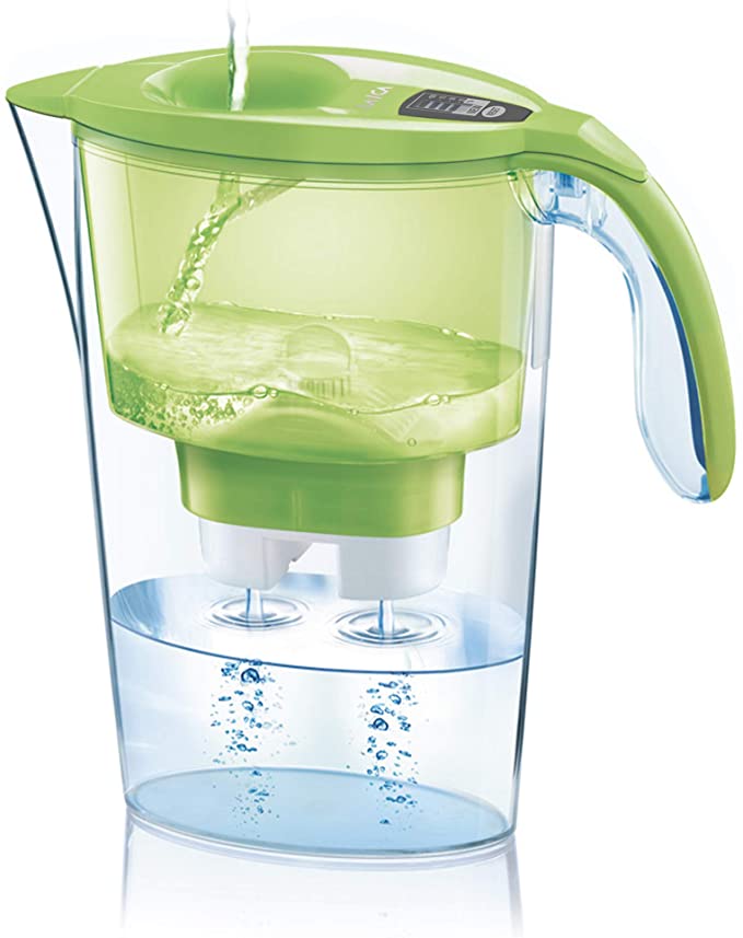 Laica carafe filtrante Stream Line J31AB, capacité totale 2,30L