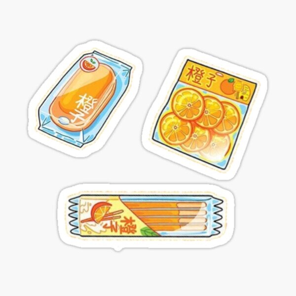 Bonbons japonais | Sticker
