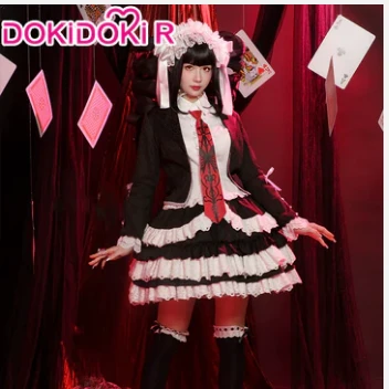 DokiDoki-R Game Danganronpa Cosplay Celestia Ludenberck Costume Women