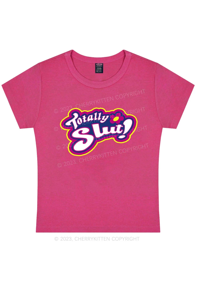 Totally Slxt Y2K Baby Tee Cherrykitten