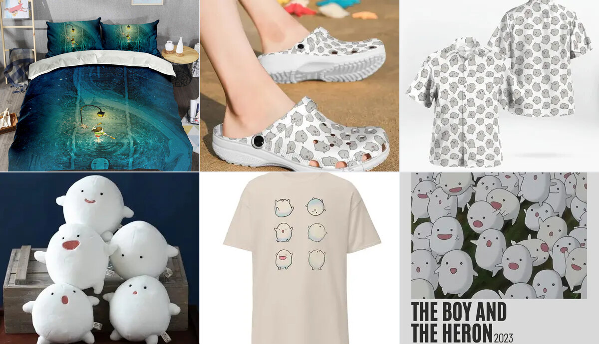 The Boy and The Heron Merch Collection 2024