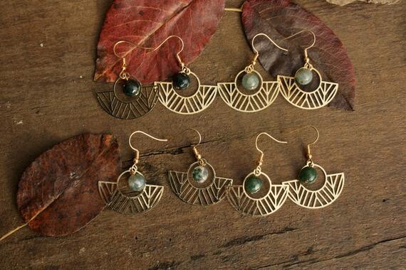 Boucles d&#39;oreilles pendante perle