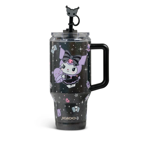 Kuromi x Igloo 32oz Flip ‘n’ Sip Travel Mug (Mystic Purple)