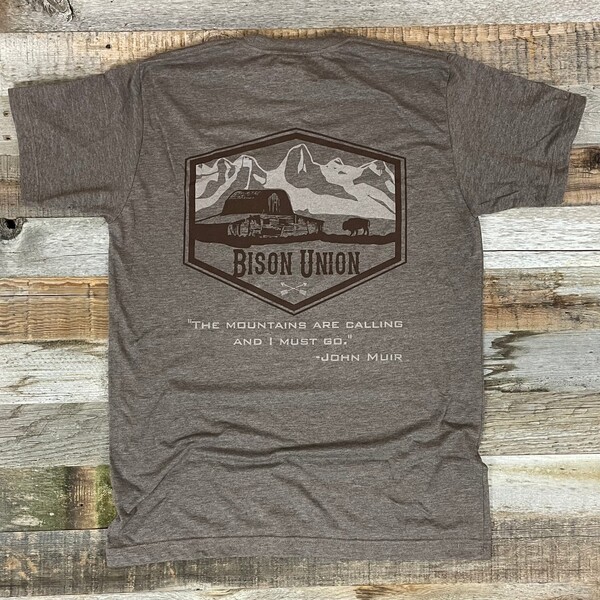 Mountains are calling T-Shirt                   – Bison Union