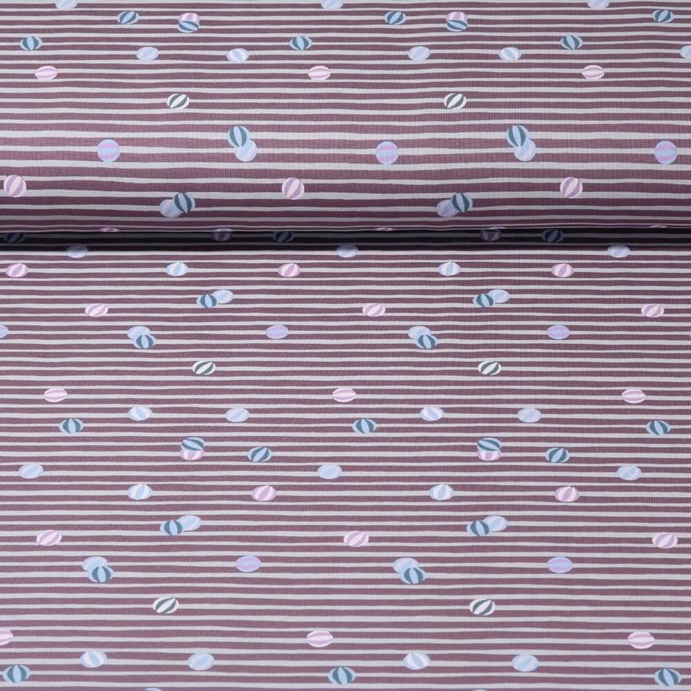 Jersey - Balles de cirque Mauve Teinté dans la masse