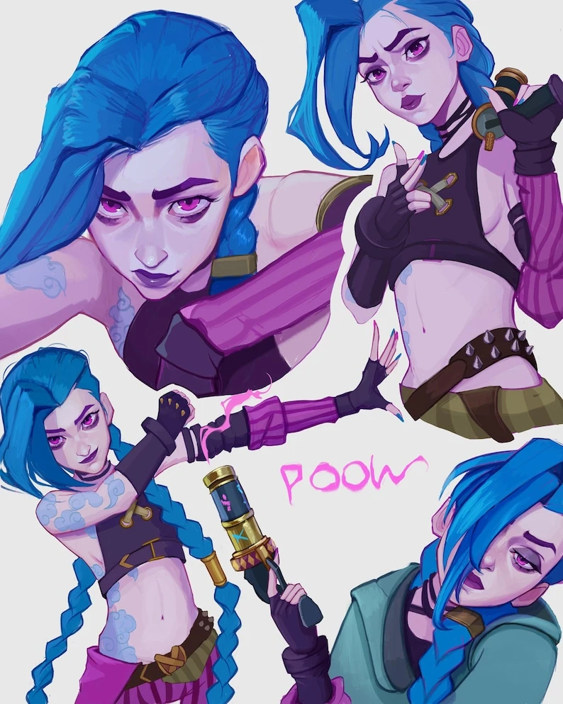 Jinx Season 2 Baby Blue Print