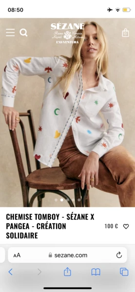 Chemise tomboy