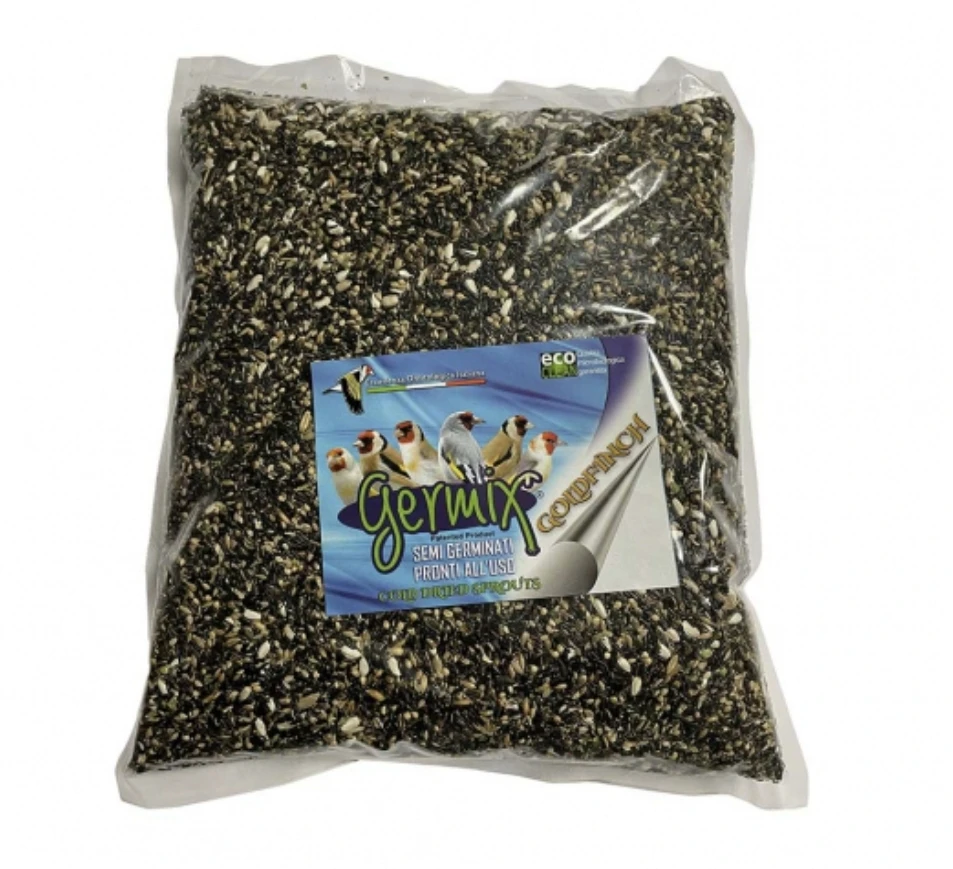 Germix Chardonnerets 1kg : Graines germées oiseaux chardonneret