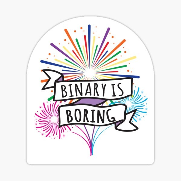Le binaire est ennuyeux | Sticker