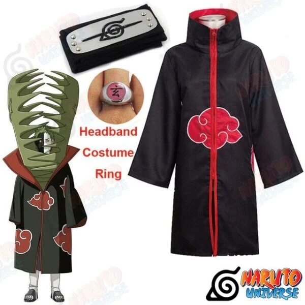 Black Zetsu Costume Cosplay Cloak | Naruto Universe Official