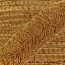 Franges Charleston miel 10cm x 50cm - Ma Petite Mercerie