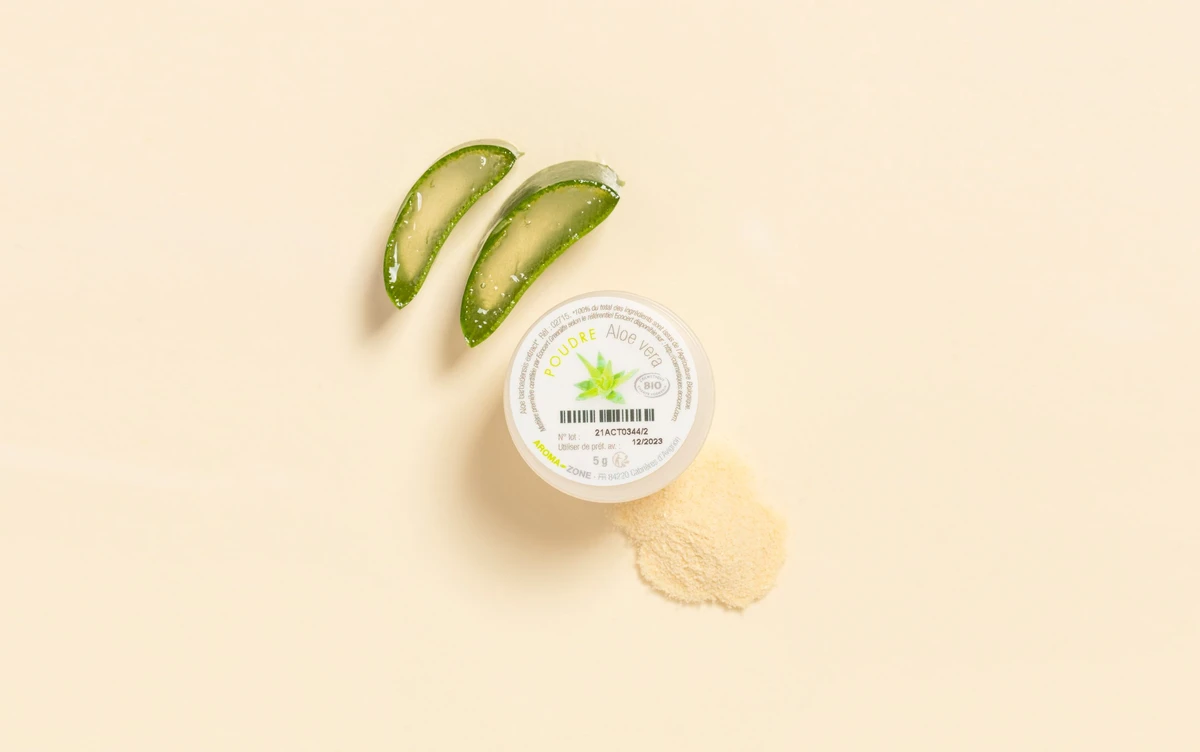 Actif Poudre d'aloe vera BIO