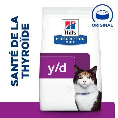 Hill's Prescription Diet y/d Thyroid Care pour chat
