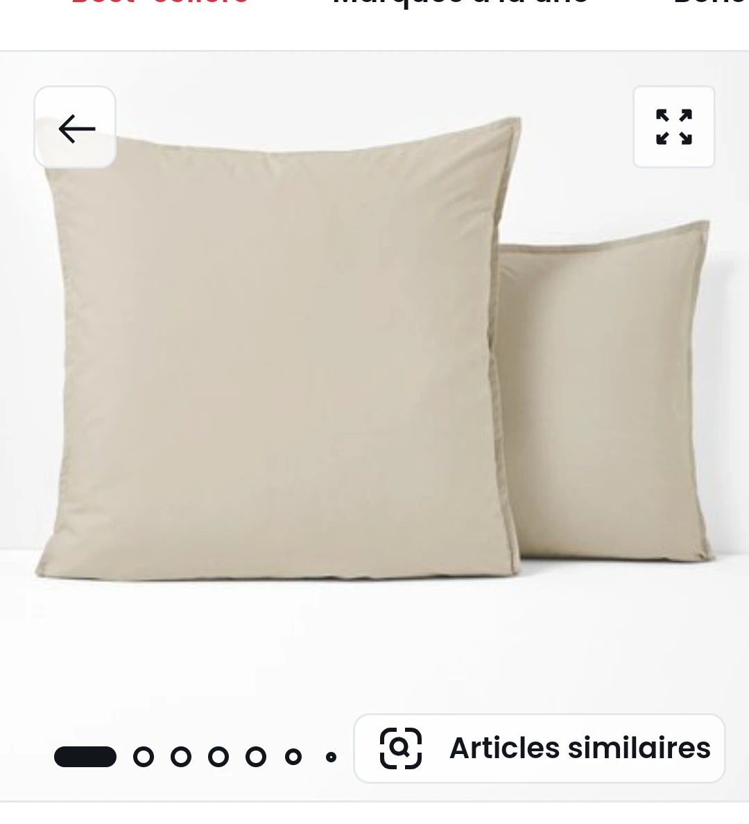 Housse de coussin