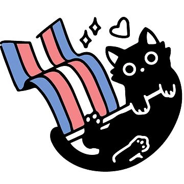 Trans Cat | Sticker
