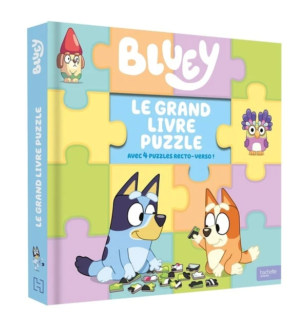 Bluey : Le grand livre puzzle | Votre wishlist sur Listy