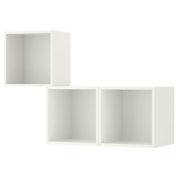EKET Combinaison rangement murale, blanc, 105x35x70 cm - IKEA